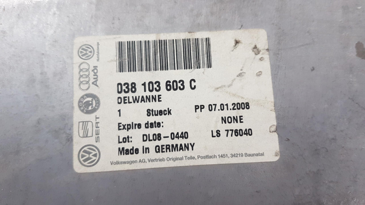 Original VW Sharan SEAT Alhambra -2010 Ölwanne 038103603C