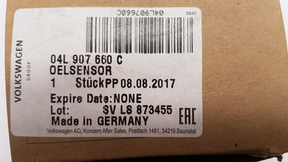 Original AUDI Q2 Q3 VW Golf7 Passat B8 T-Roc 1.6/2.0TDI Ölstandsensor 04L907660C