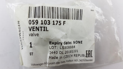 Original OE Volkswagen Rückschlagventil 059103175F