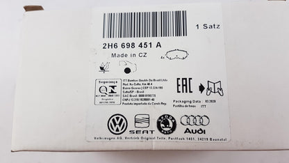 Original VW Amarok Crafter 2017- Bremsbeläge Satz Hinten 2H6698451A