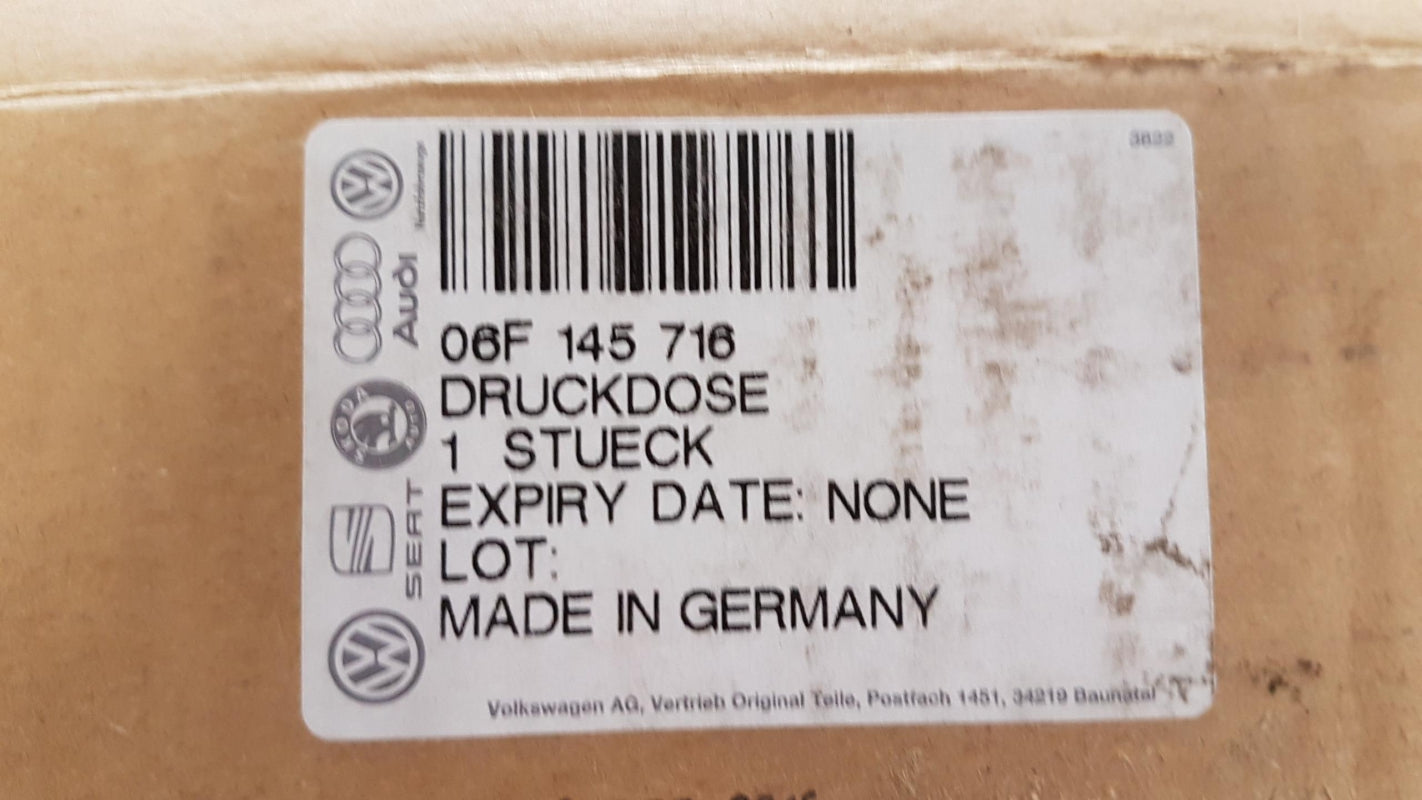 Original AUDI A3 VW Golf Eos SKODA Octavia Turbolader Unterdruckdos 06F145716