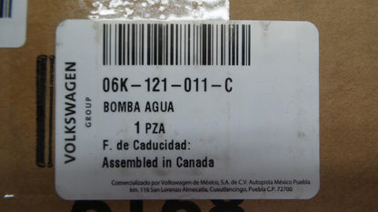 Original VW Atlas Jetta Beetle Passat Golf GTI Tiguan Wasserpumpe 06K121011C