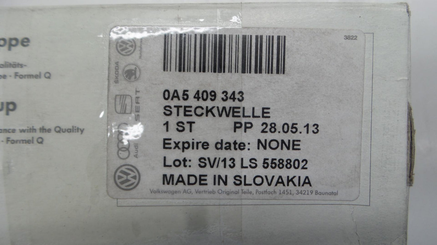 Original VW Transporter T5 Steckwelle für 6-Gang Getriebe 0A5409343