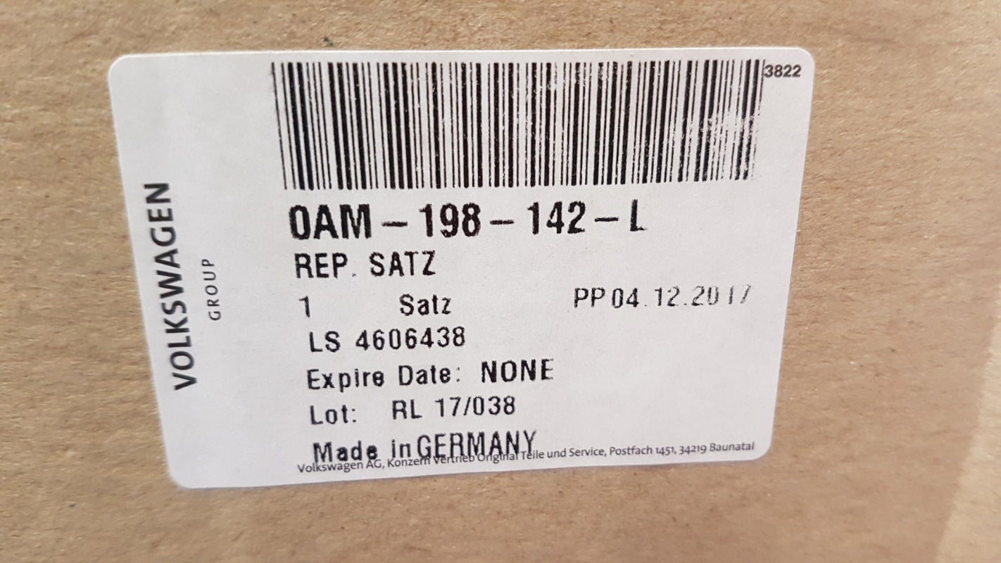 Original OE Volkswagen Kupplungssatz 0AM198142L
