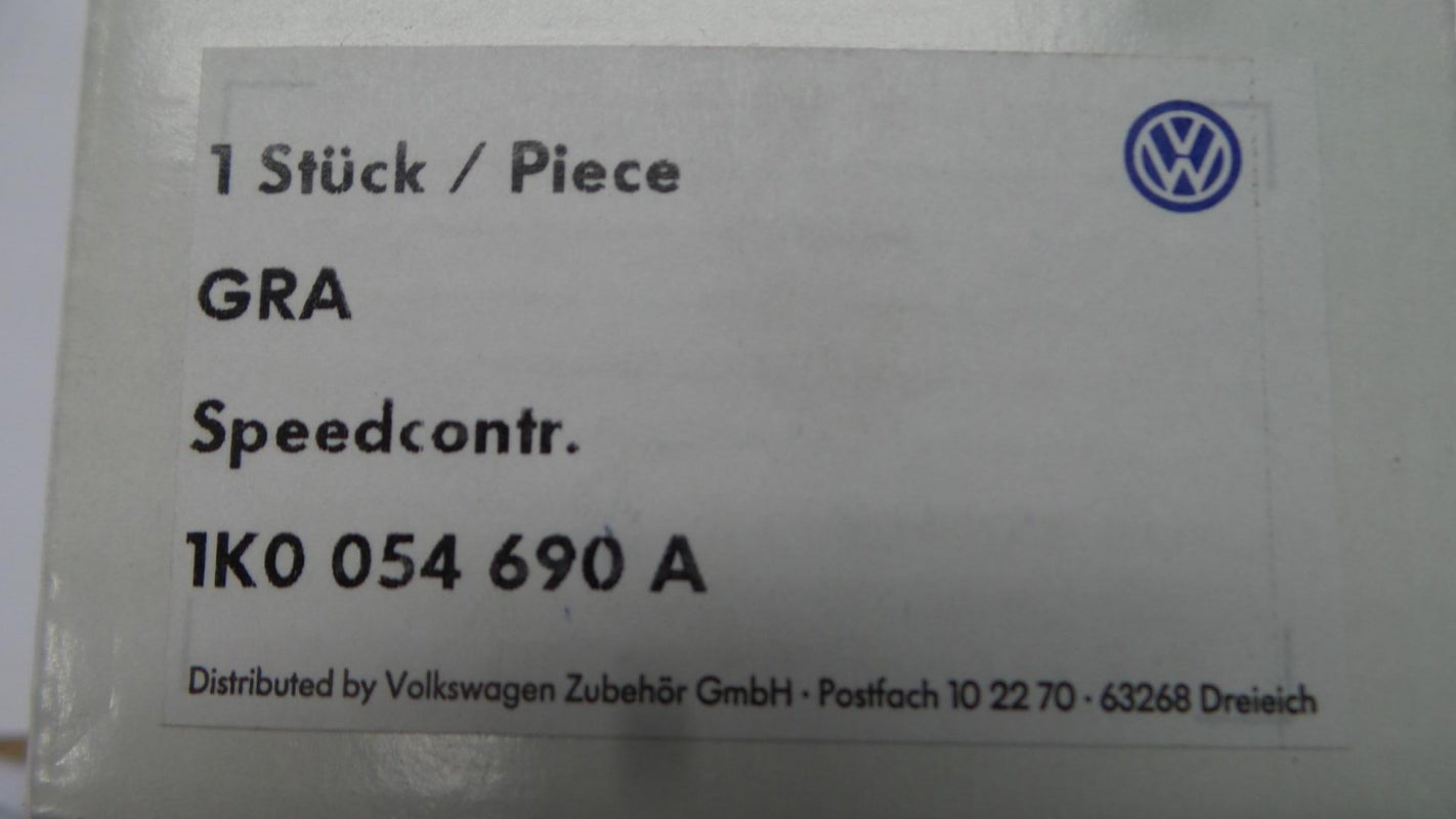 Original OE Volkswagen Tempomatschalter 1K0054690A