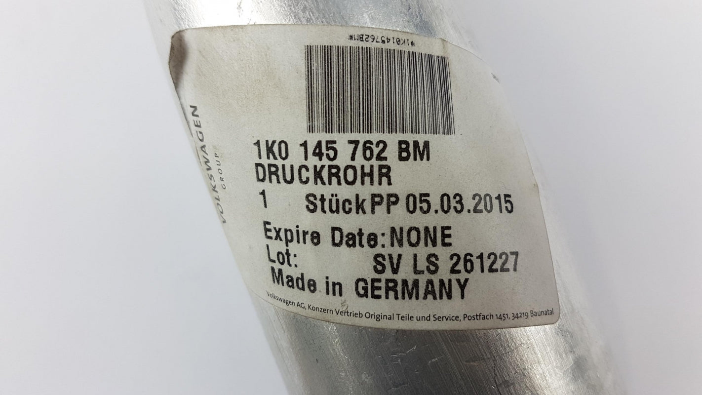 Original AUDI A3 TT VW Golf VI Scirocco III 2.0FSI Ladeluftschlauch 1K0145762BM