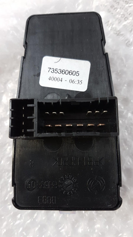 Original OE FIAT Fensterheber & Spiegel Kombischalter 735360605