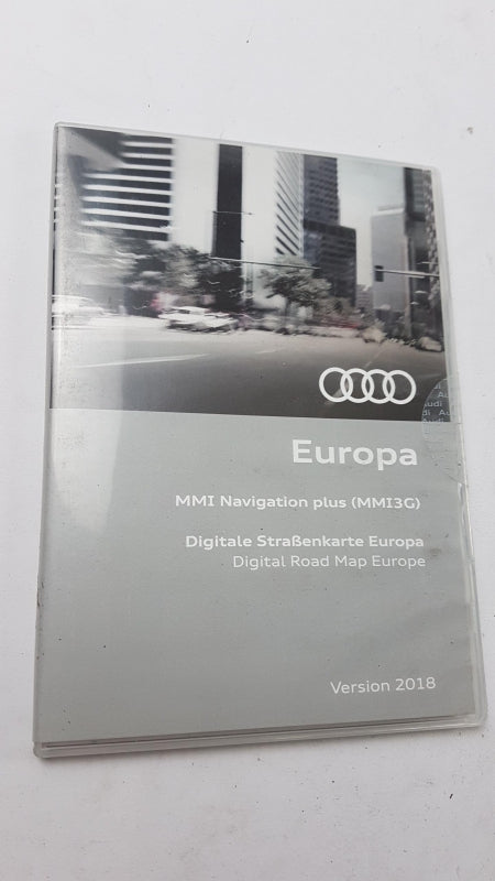 Original AUDI activation document Europe version 2018 (MMI 3G HDD) 8R0060884FC 