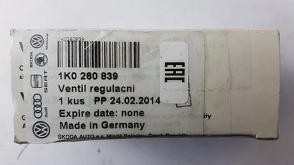 Original SKODA Fabia Octavia Superb Yeti Kompressor Regelventil 1K0260839