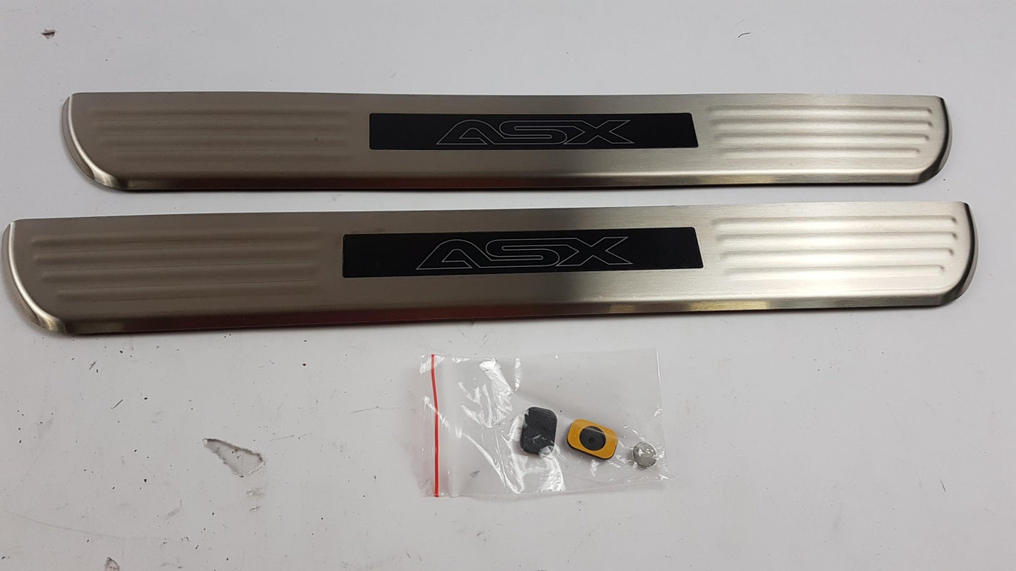 Original MITSUBISHI ASX 2009> Door sill set (2 pieces) Illuminated MZ314484 