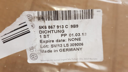 Original OE Volkswagen Türdichtung 5K6867913C9B9