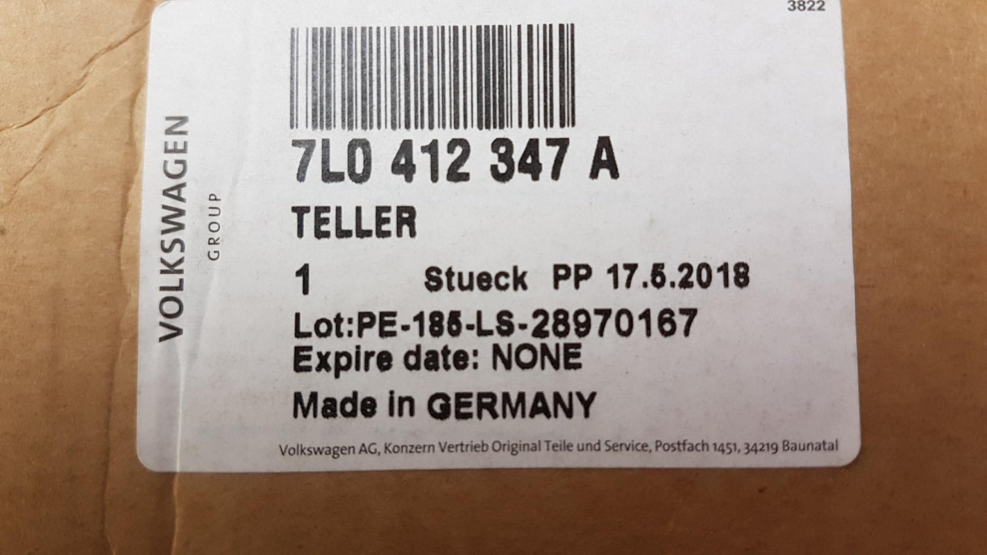 Original AUDI Q7 VW Touareg Lagerteller Stützlager oben vorne 7L0412347A