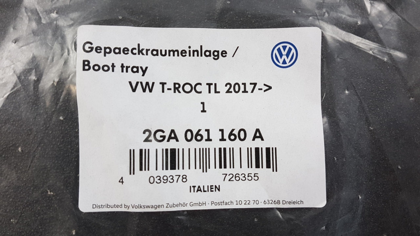 Original OE Volkswagen Gepäckraumwanne 2GA061160A