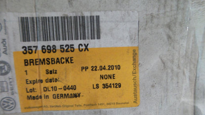 Original AUDI 80 100 VW Caddy Golf Passat Bremsbackensatz 230X40 357698525CX