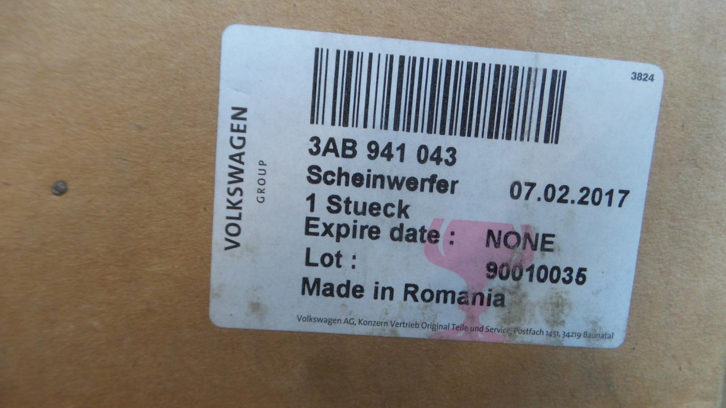 Original VW Passat B7 Xenon Hauptscheinwerfer Frontlicht links 3AB941043