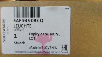 Original VW Passat ('11-'15) Schlussleuchte Heckleuchte innen links 3AF945093Q