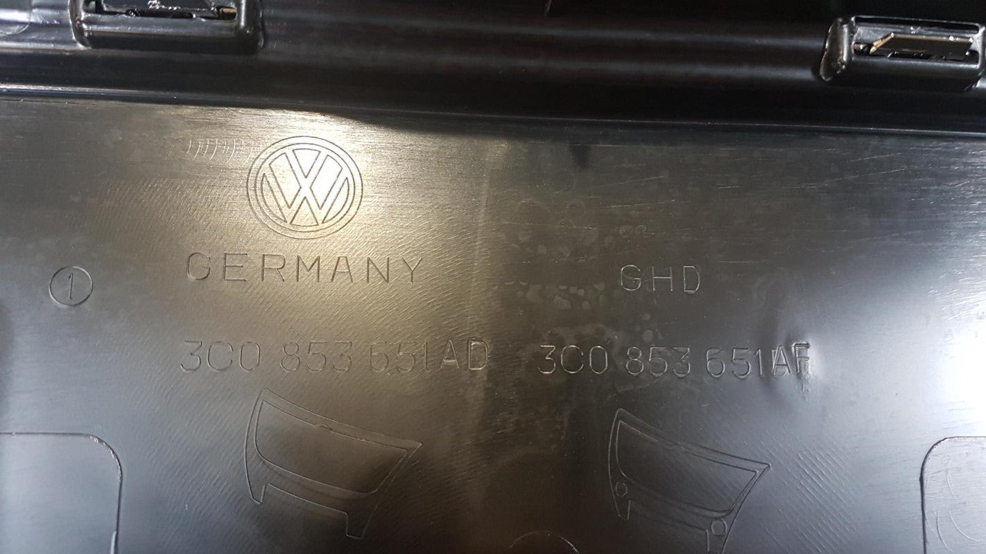 Original VW Passat B6 '06-'11 Kühlergitter schwarz chromglanz 3C0853651ADPWF