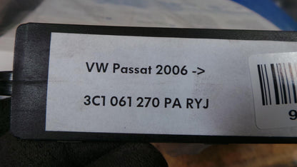 Original VW Passat '06-07 Fußmattensatz 4-teilig Velour anthrazit 3C1061270PARYJ