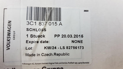 Original OE Volkswagen Türschloss 3C1837015A