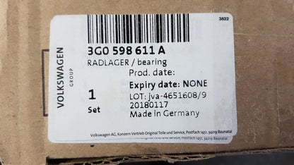 Original AUDI Q3 I (8U) SEAT Leon II (1P) Radlagersatz Hinten 3G0598611A