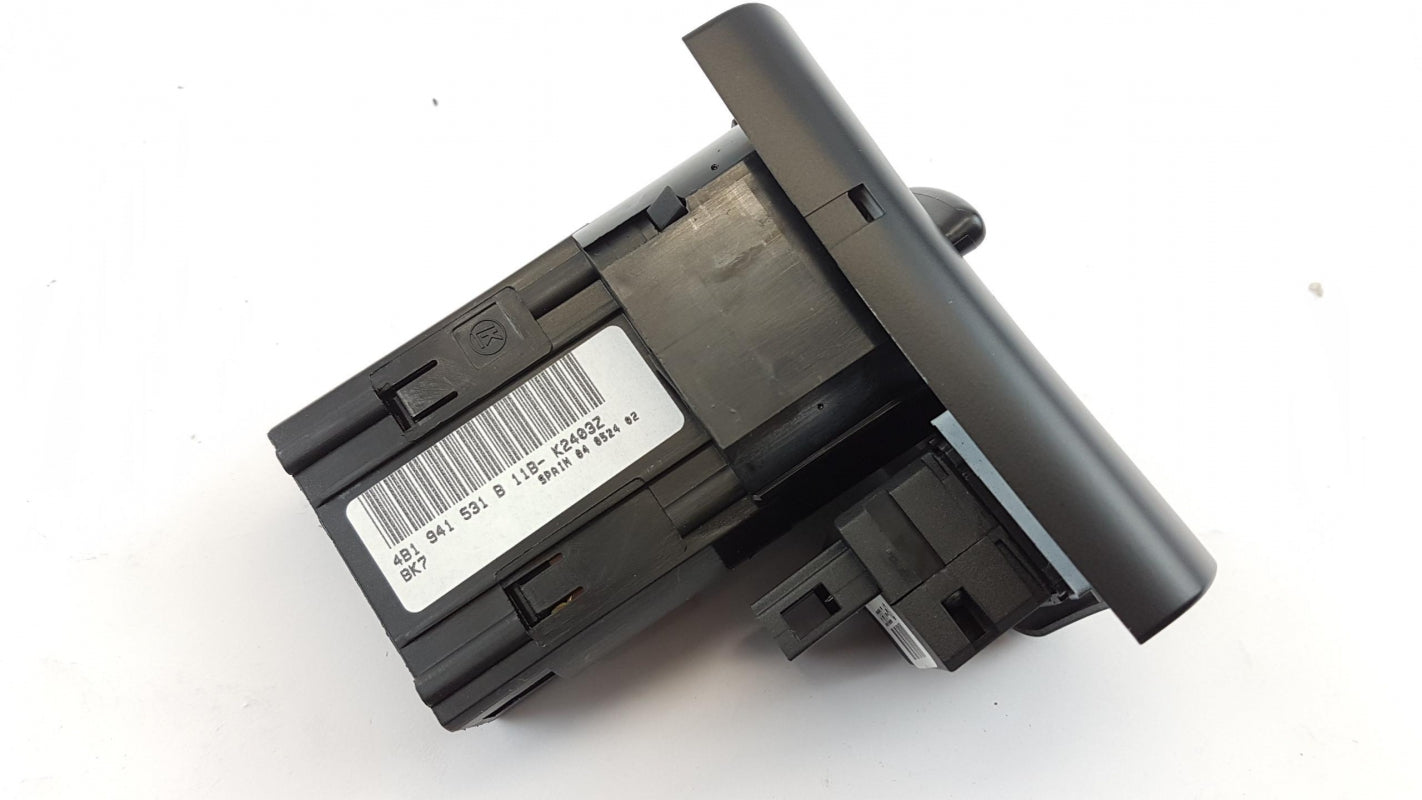 Original AUDI A6 (C5) Lichtschalter satinschwarz 4B1941531BB98