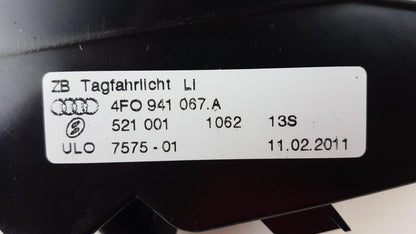 Original AUDI A6 S6 '05-'11 LED-Tagfahrleuchte links 4F0941067A
