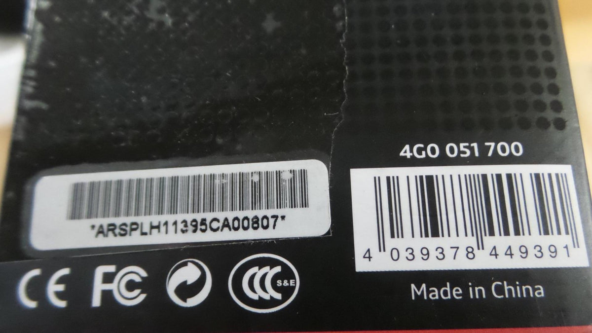 Original AUDI A6 A7 Q5 Q7 Entertainment Mobile Player für einen Sitz 4G0051700