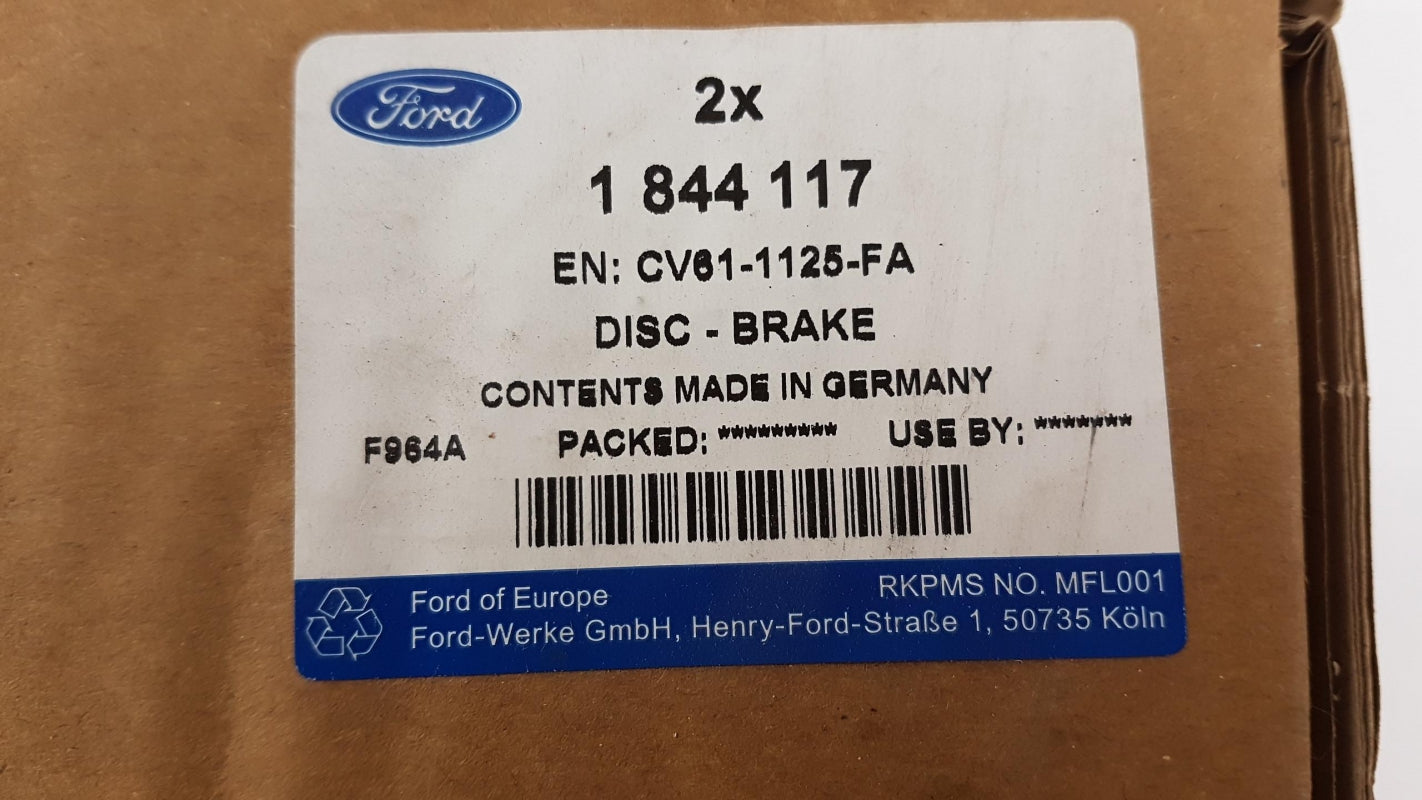 Original OE FORD Bremsscheibe (1 Stück) 1844117