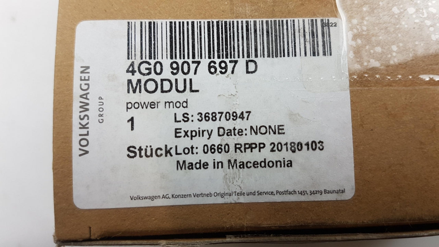 Original OE Volkswagen Leuchten Steuergerät 4G0907697D