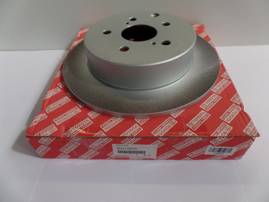 Original TOYOTA Corolla Verso '04-'09 Bremsscheibe (1 stück) hinten 424310F010