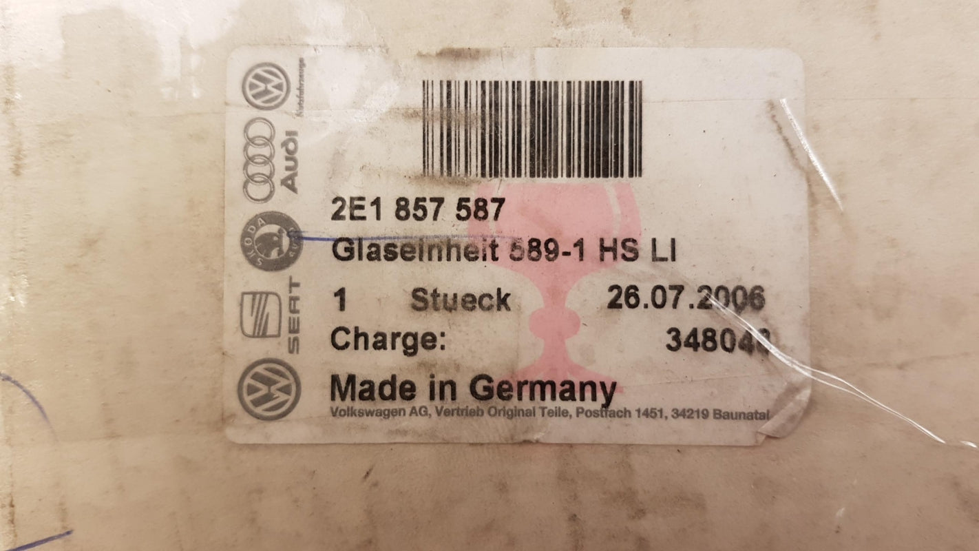 Original VW Crafter 2E 2006-2011 Spiegelglas Außenspiegel konvex Links 2E1857587