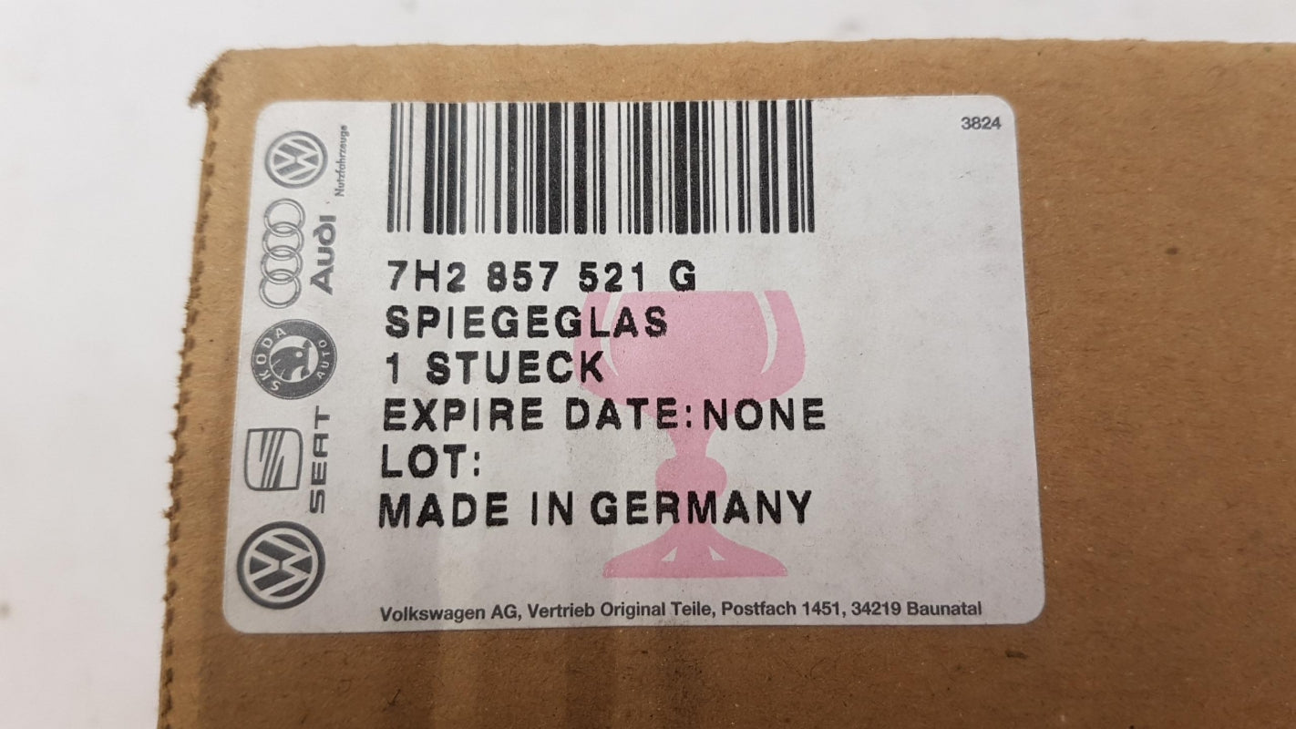 Original OE Volkswagen Außenspiegelglas 7H2857521G