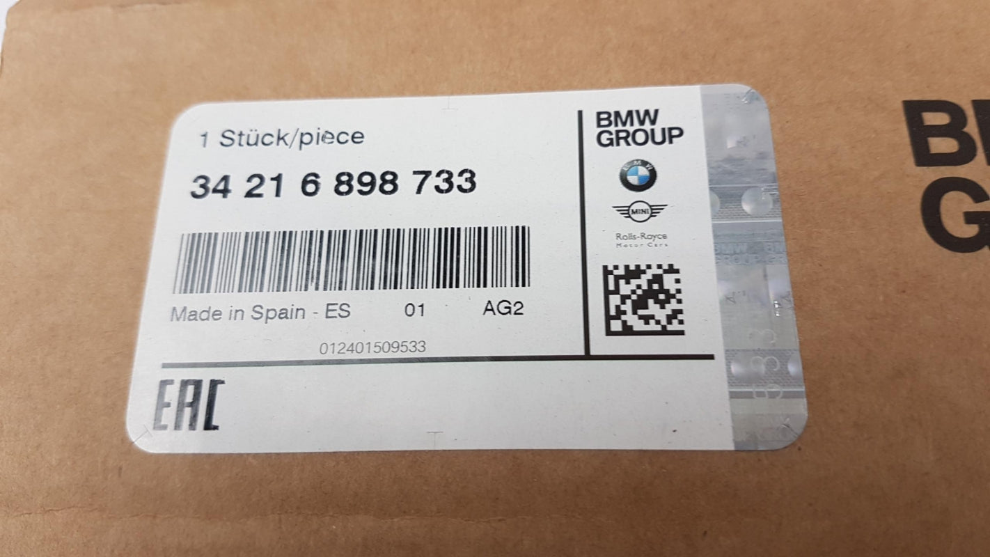 Original BMW 5er F10 F11 Bremsscheibe (1 Stück) 330x20 hinten 34216898733
