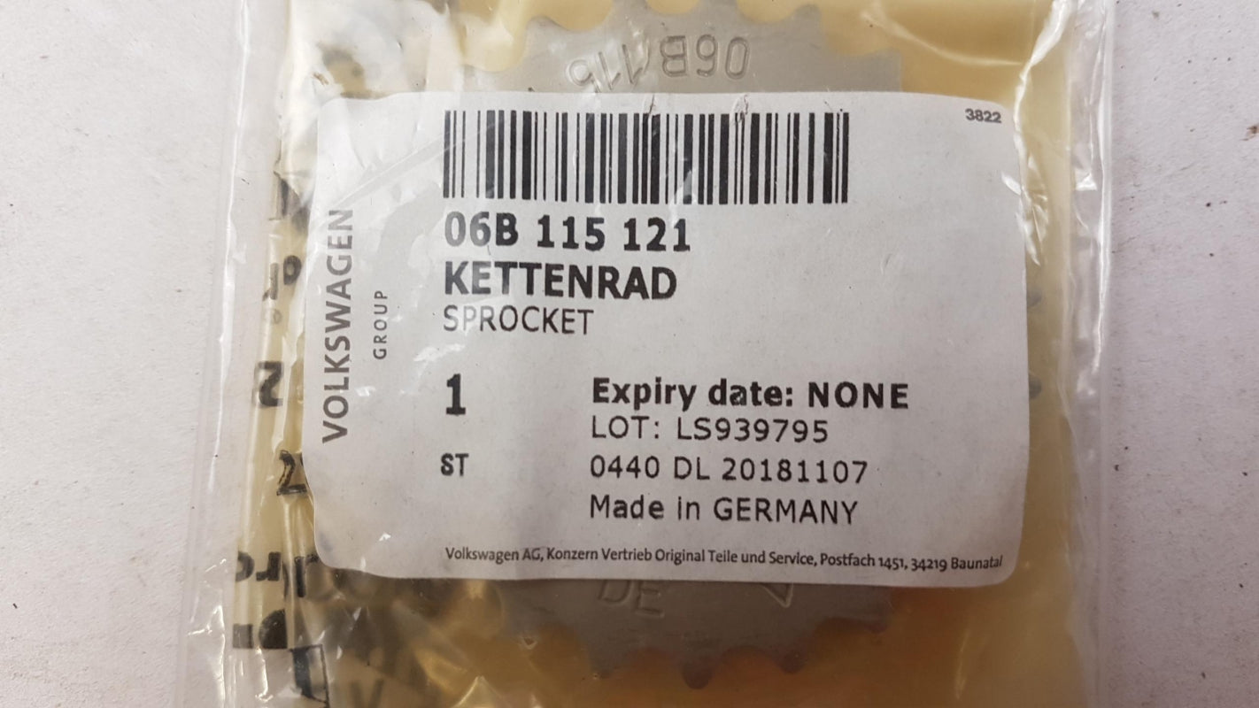 Original OE Volkswagen Ölpumpe Zahnrad 06B115121