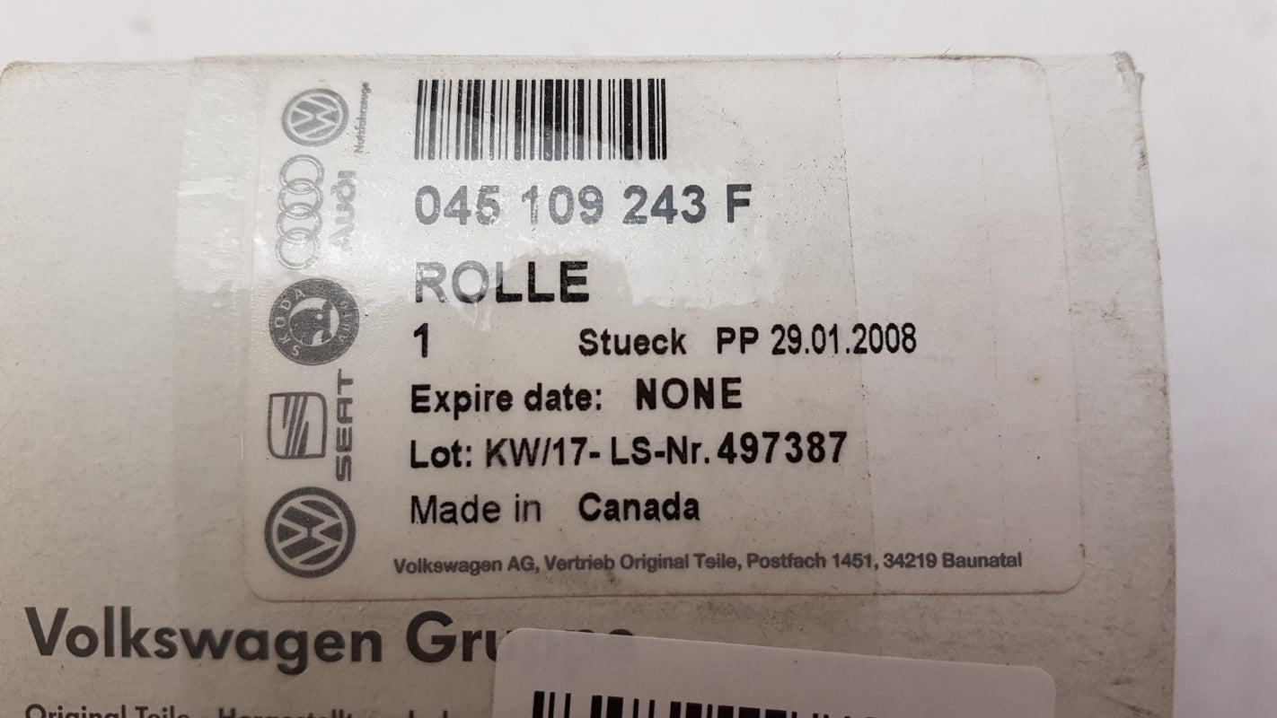 Original AUDI A2 VW Polo Lupo SEAT Arosa Ibiza SKODA Fabia Spannrolle 045109243F