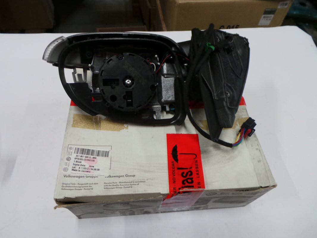 Original VW Passat Aussenspiegelgehäuse rechts satinschwarz 3C1857508CL9B9