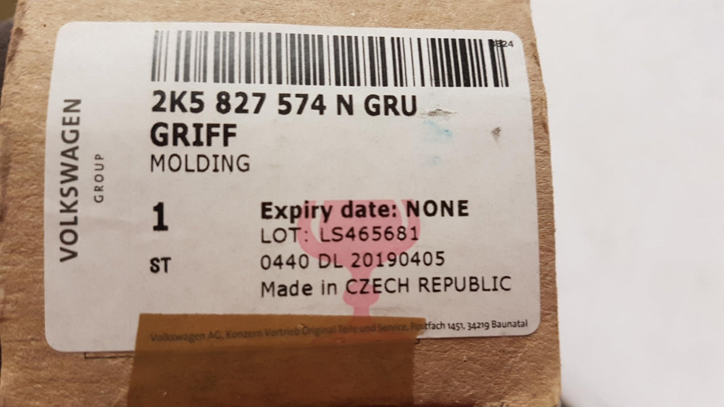 Original OE Volkswagen Heckklappengriff 2K5827574NGRU