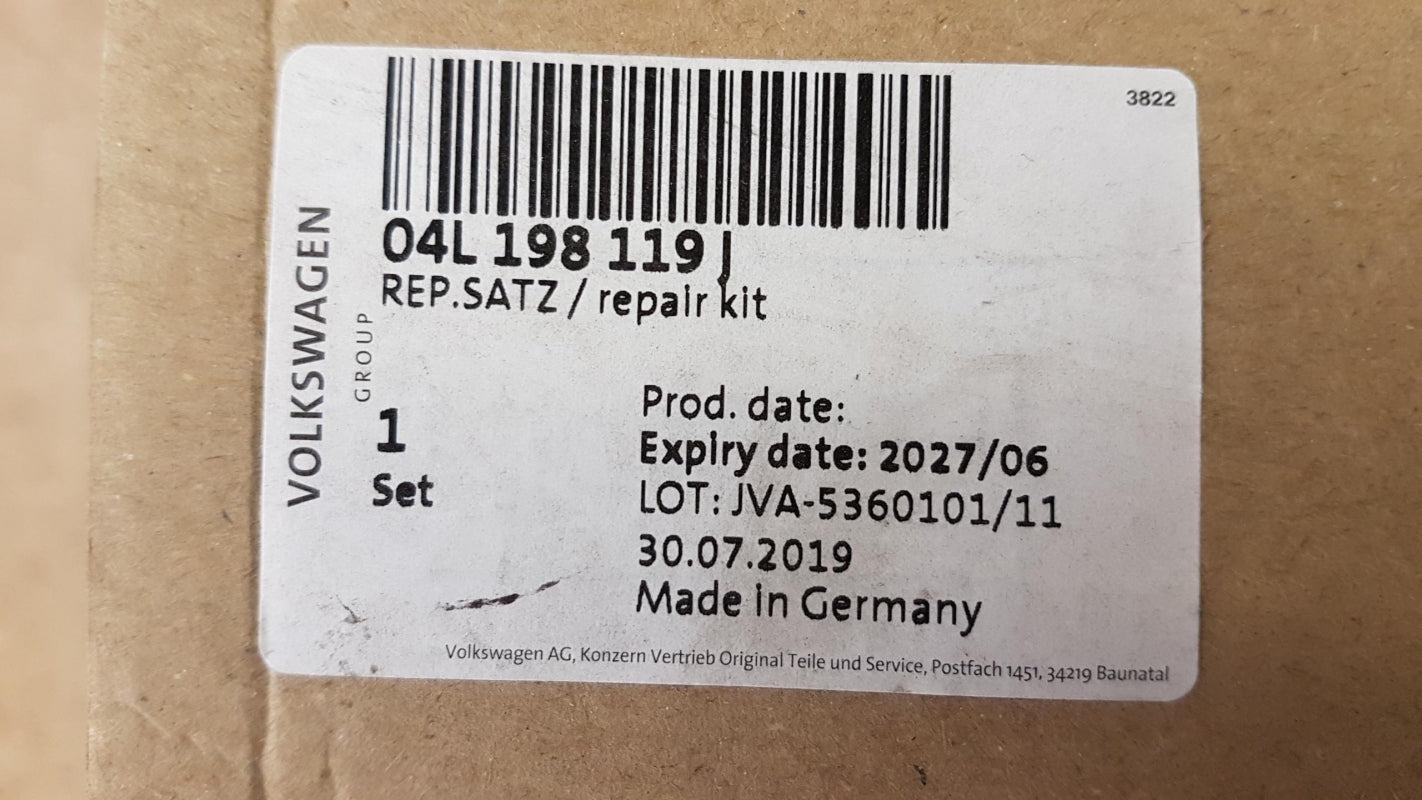 Original AUDI A3 A4 Q2 VW Golf Passat T6 2.0 TDI Zahnriemensatz 04L198119J