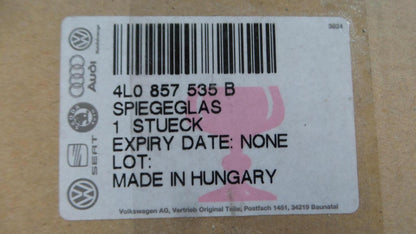 Original AUDI Q7 '07-'09 Außenspiegelglas asphärisch links 4L0857535B