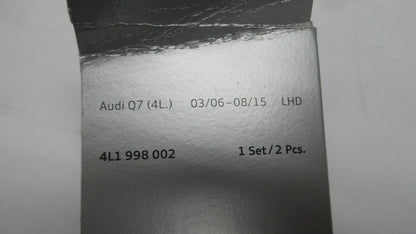 Original AUDI Q7 I Aero-Wischerblättersatz (2st) 600+650mm 4L1998002