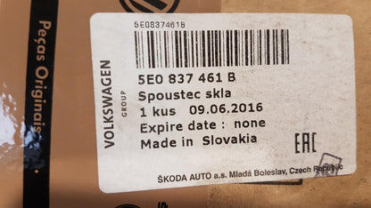 Original SKODA Octavia III '13- Fensterheber vorne links 5E0837461B