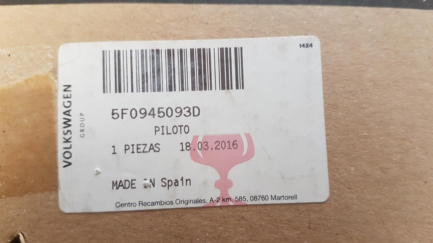 Original SEAT Leon Mk3 '13- Schlussleuchte Heckleuchte innen links 5F0945093D