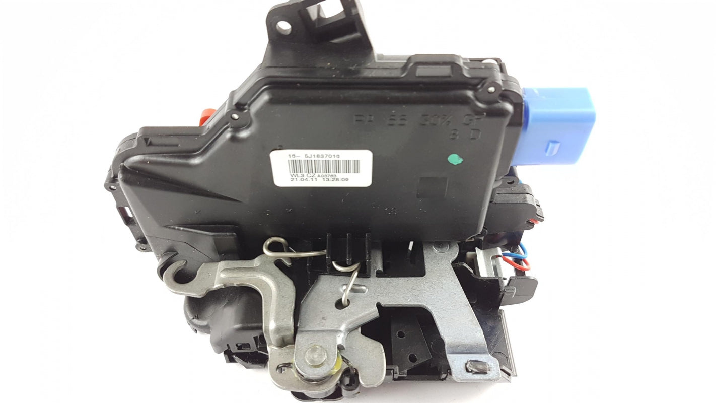 Original SKODA Fabia II Roomster '06-'10 Türschloss vorne rechts 5J1837016