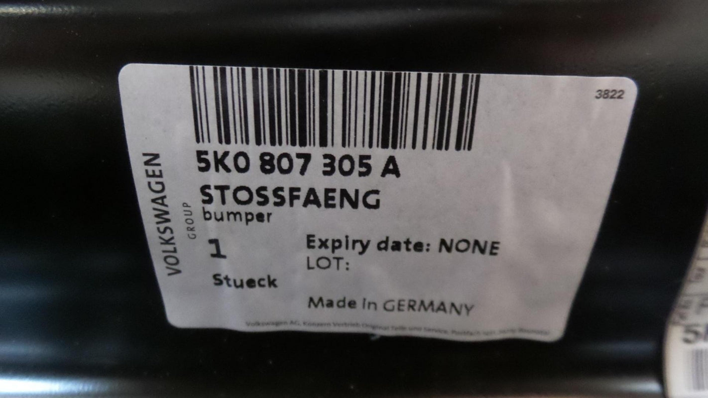 Original VW Golf VI '08-'12 Stoßfänger Querträger hinten 5K0807305A