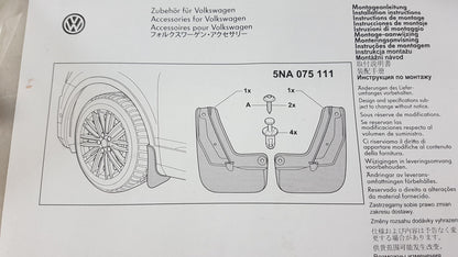 Original OE Volkswagen Schmutzfänger 5NA075111