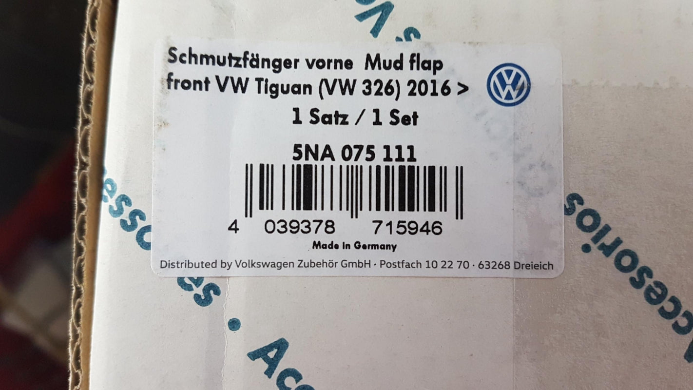 Original OE Volkswagen Schmutzfänger 5NA075111