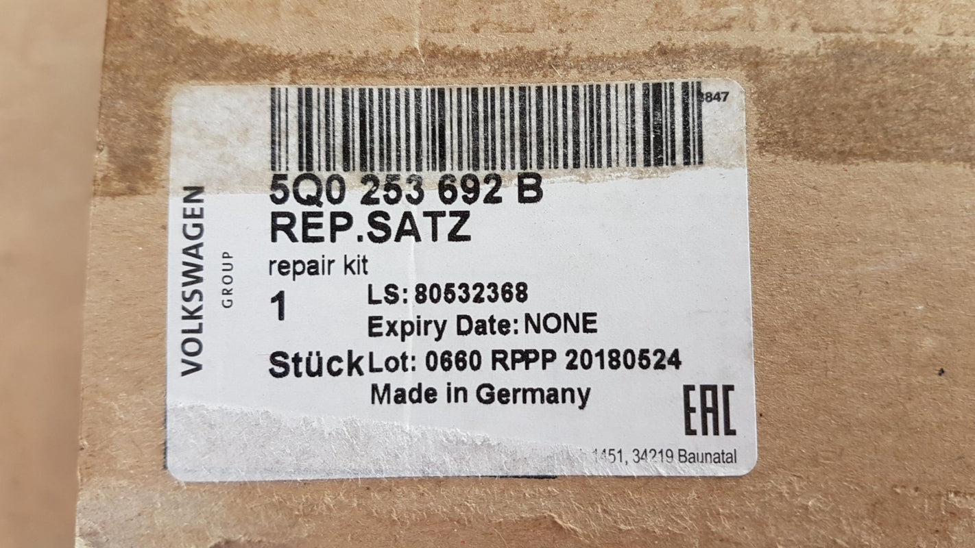 Original VW Golf VII (5G) Reglerklappe Abgasklappe Stellmotor 5Q0253692B