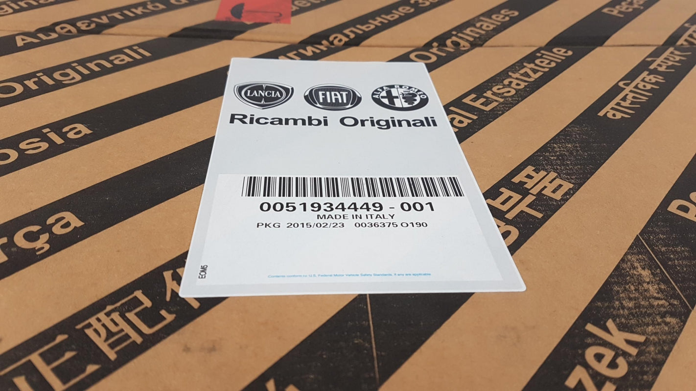 Original OE FIAT Wasserkühler 51934449