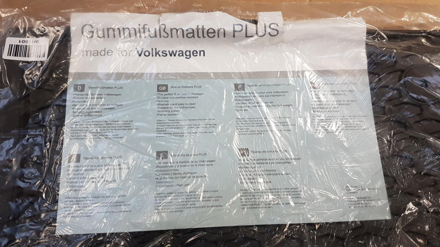 Original OE Volkswagen Fußmattensatz 5QB061550041