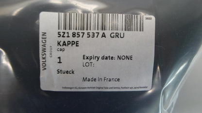 Original VW Polo V Up! SKODA Rapid Außenspiegelkappe grund links 5Z1857537AGRU